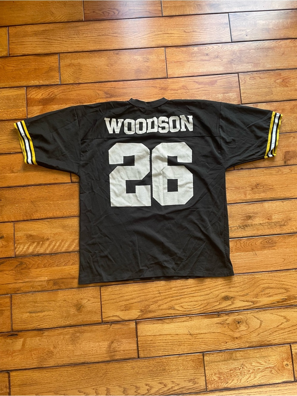 Pittsburgh Steelers Woodson 26' Short-Sleeve Jersey Shirt